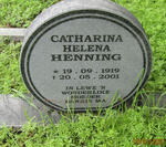 HENNING Catharina Helena 1919-2001