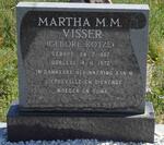VISSER Martha M.M. nee KOTZE 1887-1972