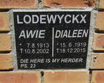 LODEWYCKX Awie 1913-2002 & Dialeen 1919-2015