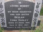 DUDLEY Beulah Edna 1906-1964