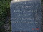 DUDLEY John Thomas 1870-1946