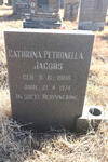 JACOBS Cathrina Petronella 1906-1974