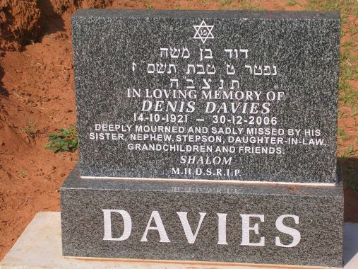 DAVIES Denis 1921-2006