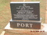 PORT Marcia 1924-2003