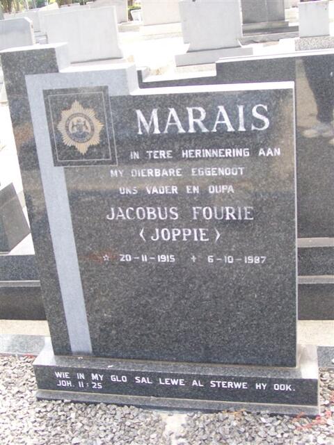 MARAIS Jacobus Fourie 1915-1987