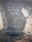 JACOBS Stephanus Johannes 1903-1975 & Anna Christina 1907-1979