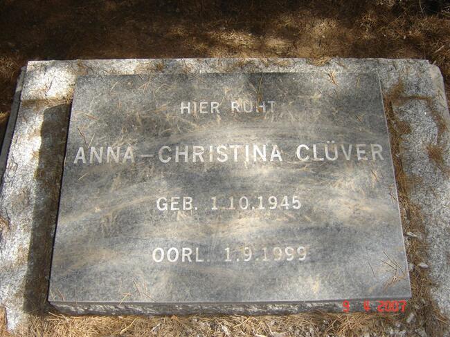 CLUVER Anna-Christina 1945-1999