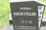 FULLER Sandra, RIXON 1950-2003