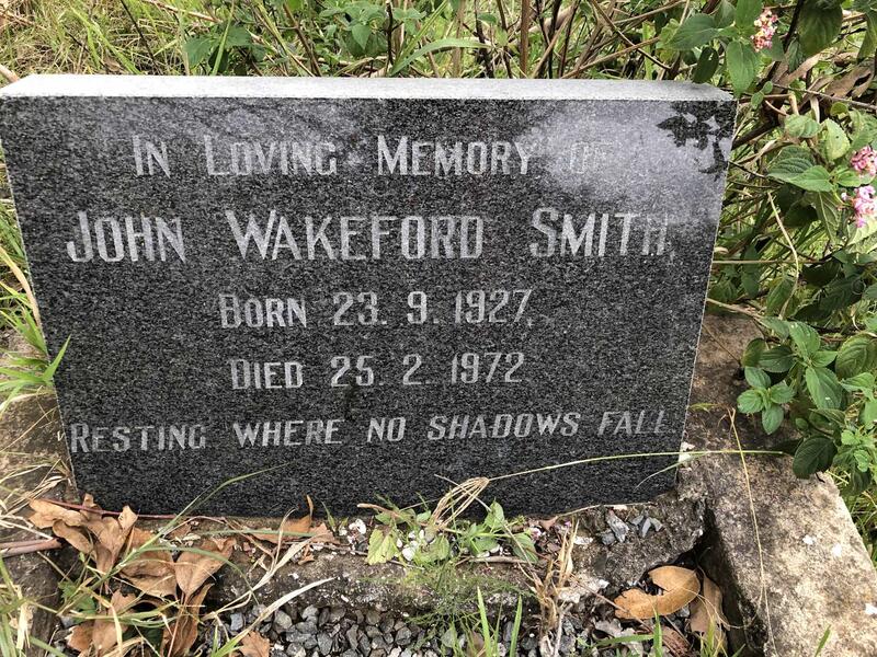 SMITH John Wakeford 1927-1972