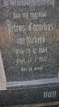 NIEKERK Petrus Cornelius, van 1864-1952 & Christiaan David ERASMUS 1866-1959