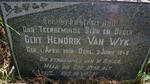 WYK Gert Hendrik, van 1910-1946