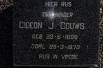 GOUWS Gideon J. 1886-1973
