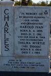 CHARLES Harold Ivan 1895-1981 & Thelma Myrtle DODDS 1904-1985