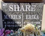 SHARE Marius 1961-2014 & Erika 1968-