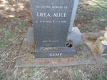 KEMP Liela Alice 1919-1980