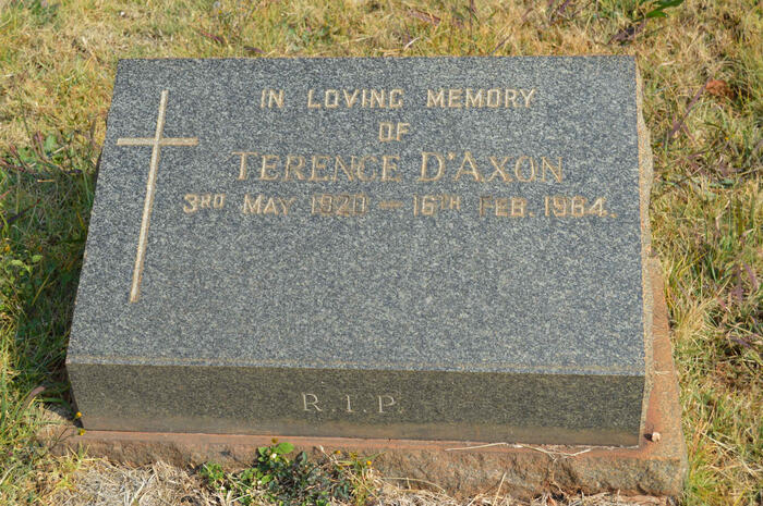 D'AXON Terence 1920-1964