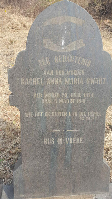 SWART Rachel Anna Maria nee VISSER 1874-1941