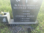 HEWSON Melville Francis 1925-2016 & Cynthia Merle 1928-2003