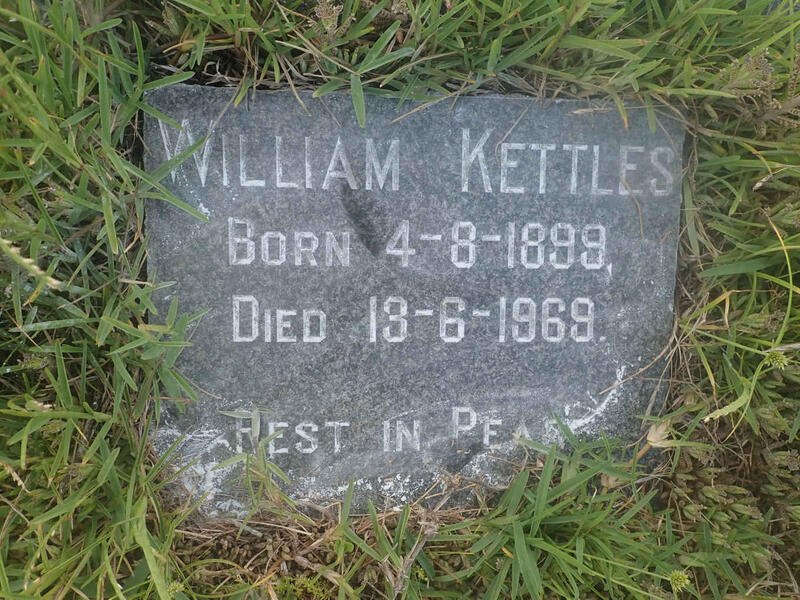 KETTLES William 1899-1969