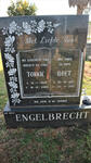 ENGELBRECHT Boet 1927-2002 & Tokkie 1930-2000