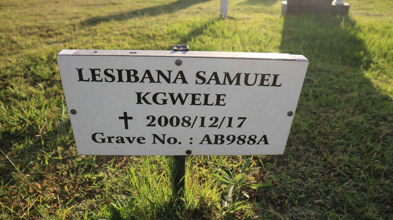 KGWELE Lesibana Samuel -2008