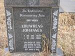 ? Louwrens Johannes 1932-1999