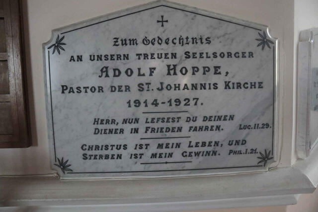 HOPPE Adolf
