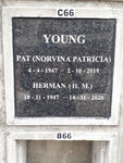YOUNG Herman 1947-2020 & Norvina Patricia 1947-2019