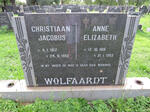 WOLFAARDT Christiaan Jacobus 1917-1983 & Anne Elizabeth 1918-1983