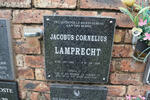 LAMPRECHT Jacobus Cornelius 1941-2010