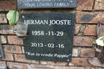 JOOSTE Herman 1958-2013