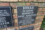 JONAS Anne Madeline 1956-2000
