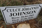 JOHNSON Culce Johannes 1969-2020