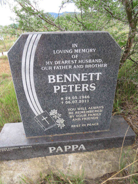 BENNETT Peters 1946-2011