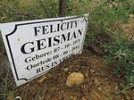 GEISMAN Felicity 1971-2014