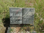 LANGE Sannie, de 1938-1938