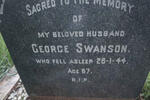SWANSON George -1944