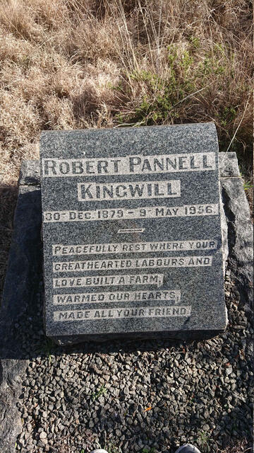 KINGWILL Robert Pannell 1879-1956