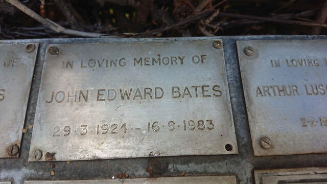 BATES John Edward 1924-1983