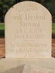BARNARD Isak Abraham 1870-1902