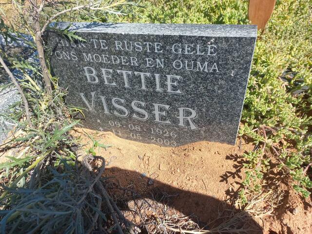 VISSER Bettie 1926-2003