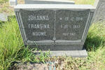 NOOME Johanna Fransina 1914-1977
