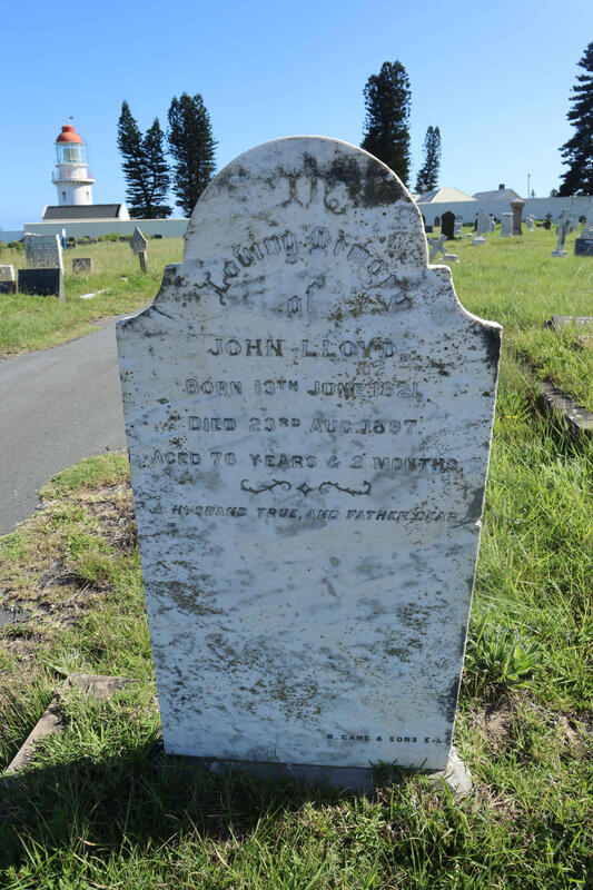 LLOYD John 1821-1897