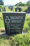 KINGSLEY Theunette 1973-2005