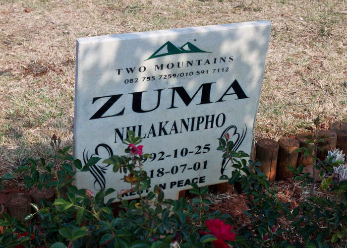 ZUMA Nhlakanipho 1992-2018