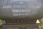 WINCKWORTH Lewis Edward Duncan -1953 & Johanna Francina -1934