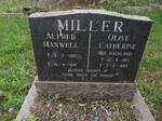 MILLER Alfred Maxwell 1910-1991 & Olive Catherine HACKLAND 1913-1969