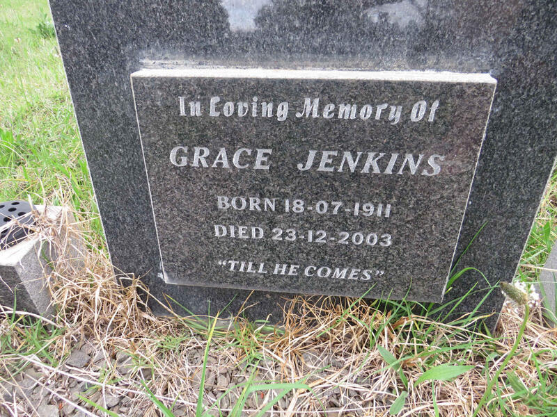 JENKINS Grace 1911-2003
