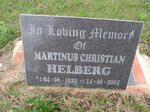 HELBERG Martinus Christian 1929-2005