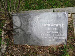 MILES Edith Myrtle nee KUMM 1901-1982